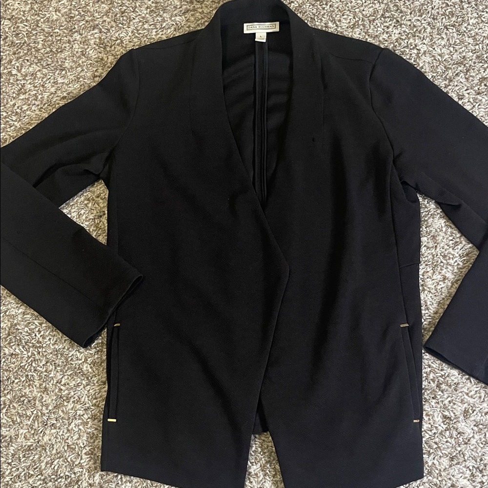 Dana Buchman open front Blazer size large
